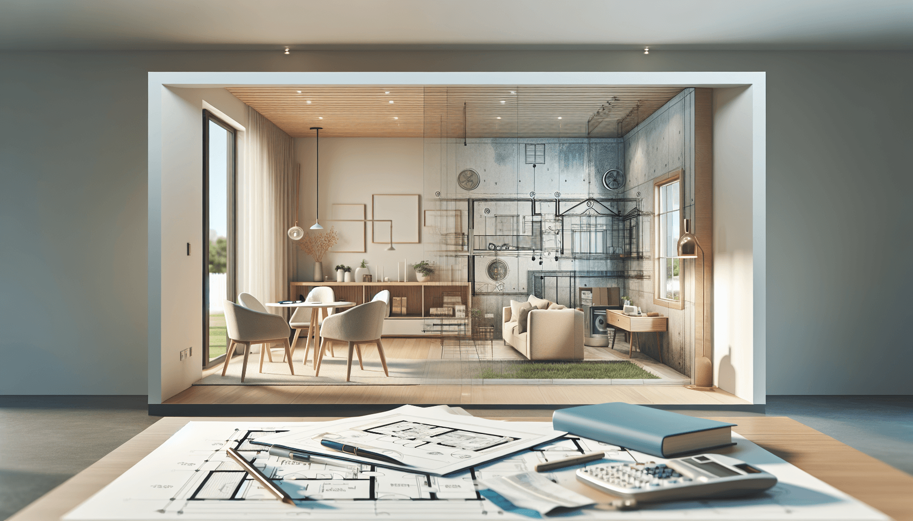 homeowner discussing problems with contractor